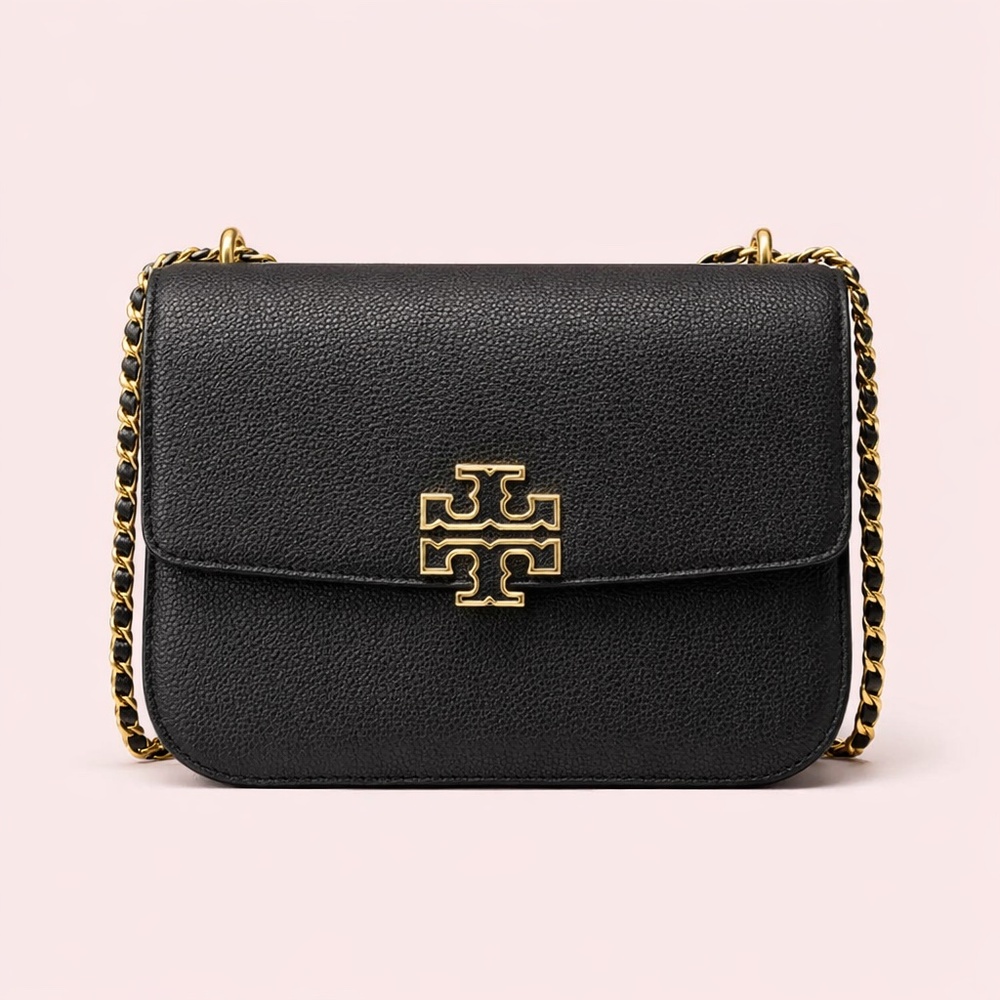 NWT‎ Tory Burch Black Britten Purse